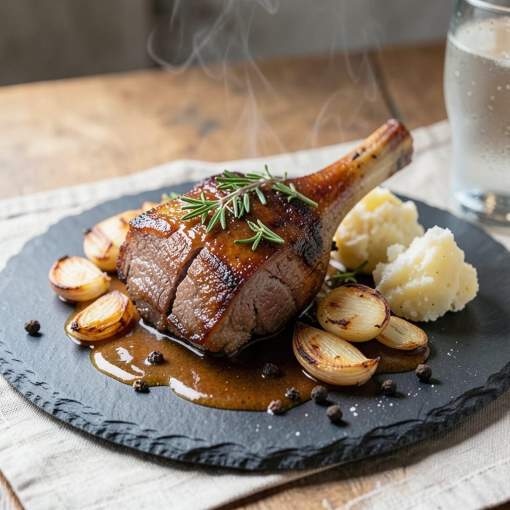 Baked Beef Shank Recipe: Deep Umami Crust and Velvety Braising Liquid