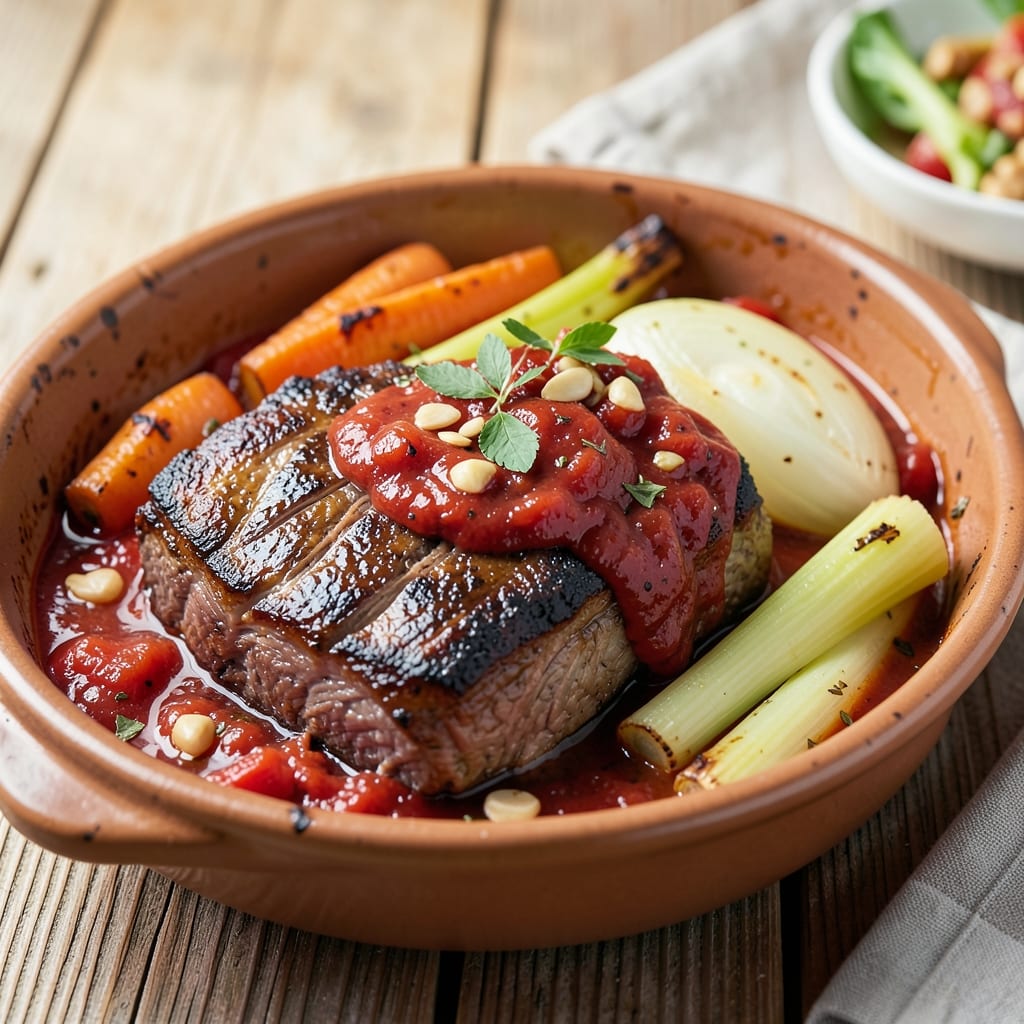 Beef and Tomatoes Recipe: Italian-Style Simmered Richness in One Pot
