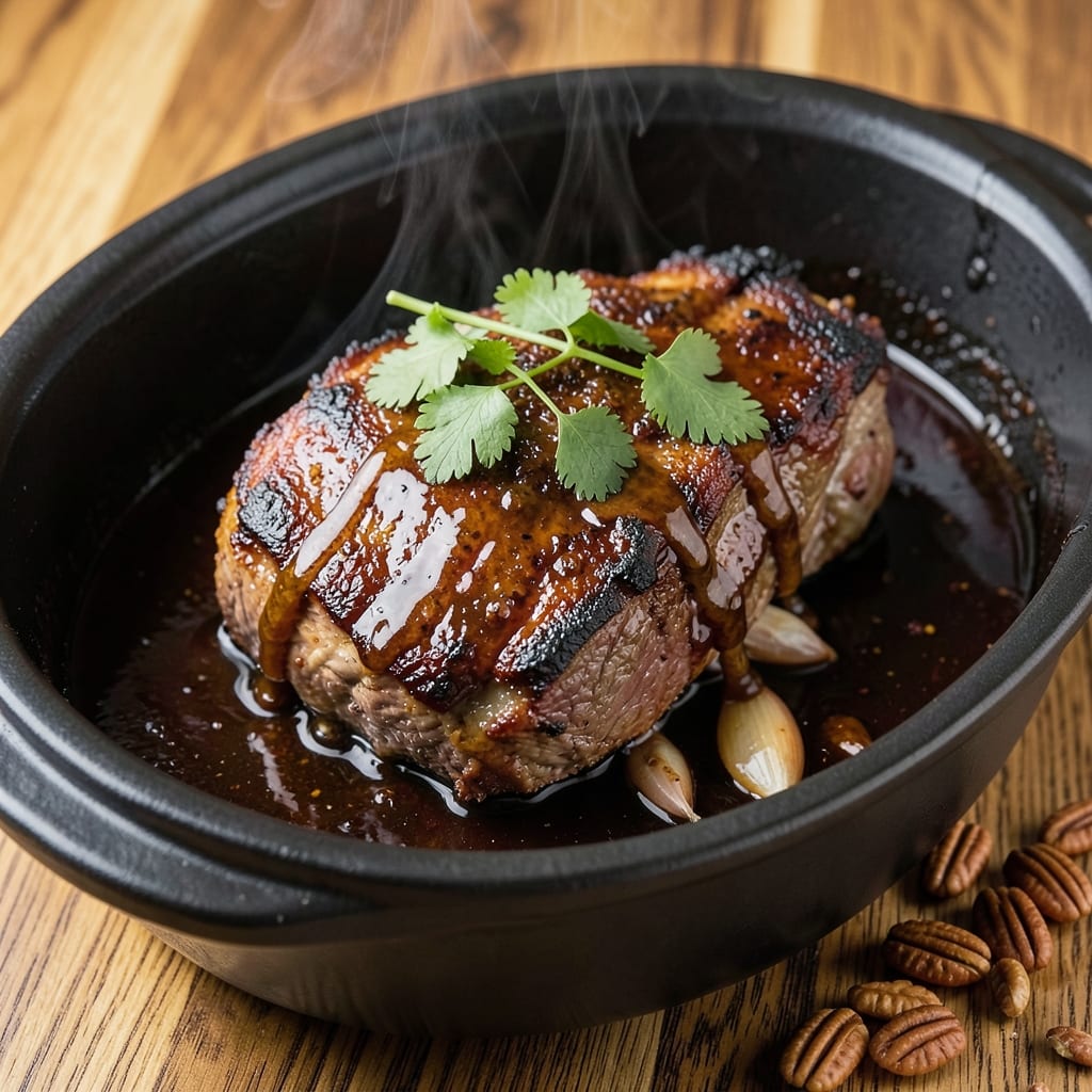 Barbecue Beef Roast Crock Pot Recipe: Smoky-Sweet Fall-Apart Tenderness
