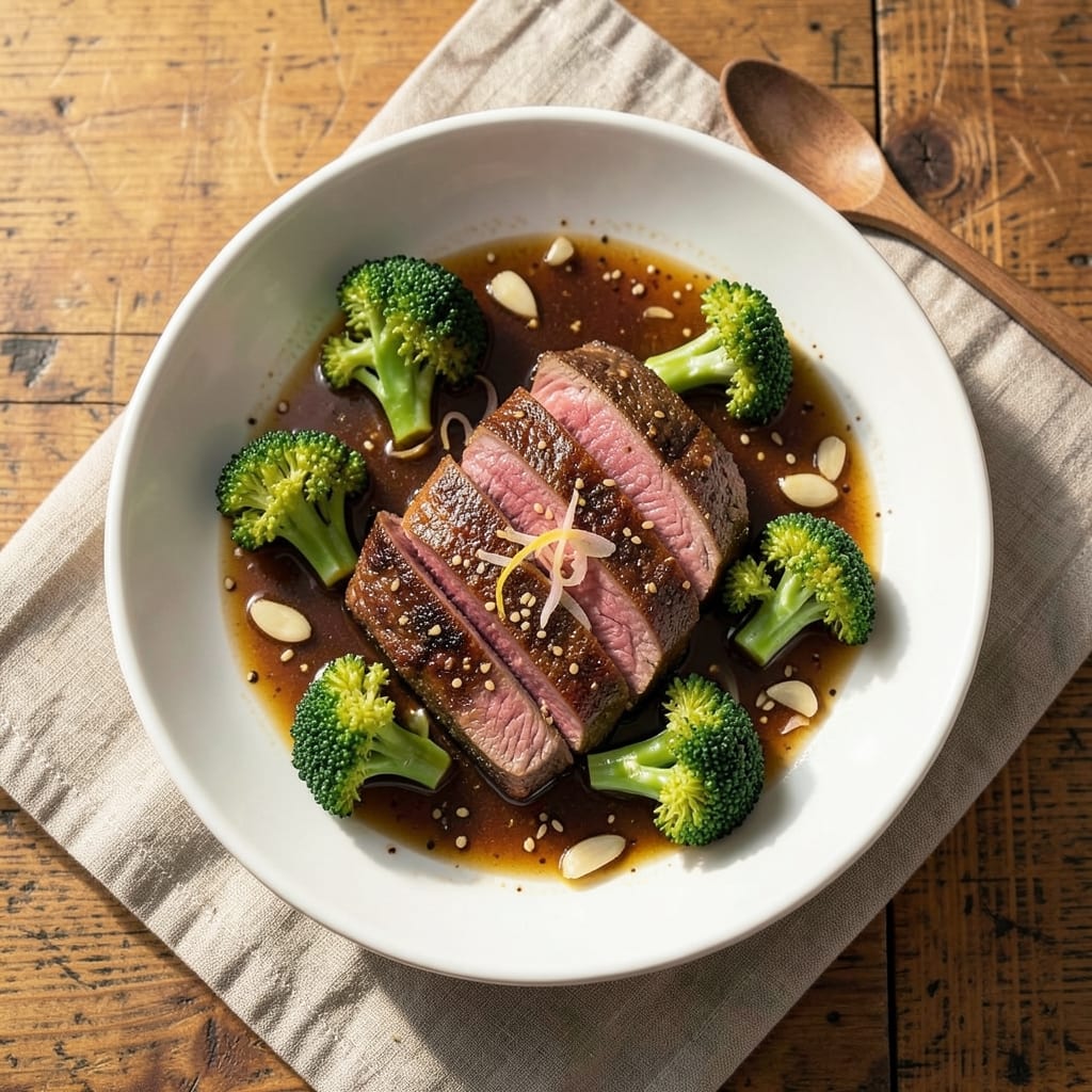 Beef and Broccoli High-Protein Recipe: Wok-Seared Beef with Crunchy Broccoli Bites