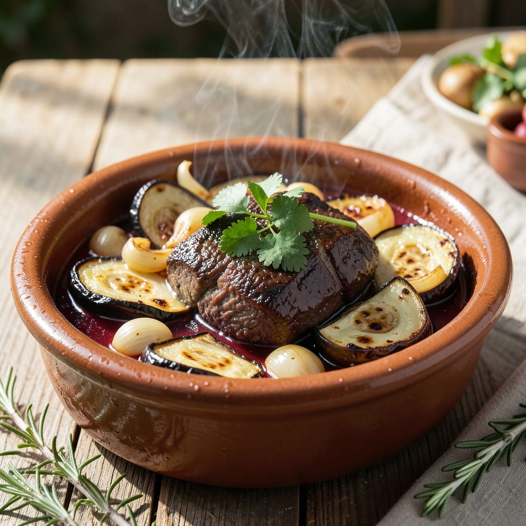 Beef Aubergine Recipe: Smoky Eggplant and Tender Meat in One Pot