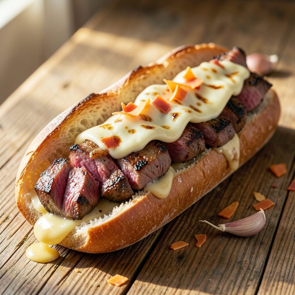 Beef Baguette Recipe: Crispy-Crusted Sandwiches With Melted Cheese Magic