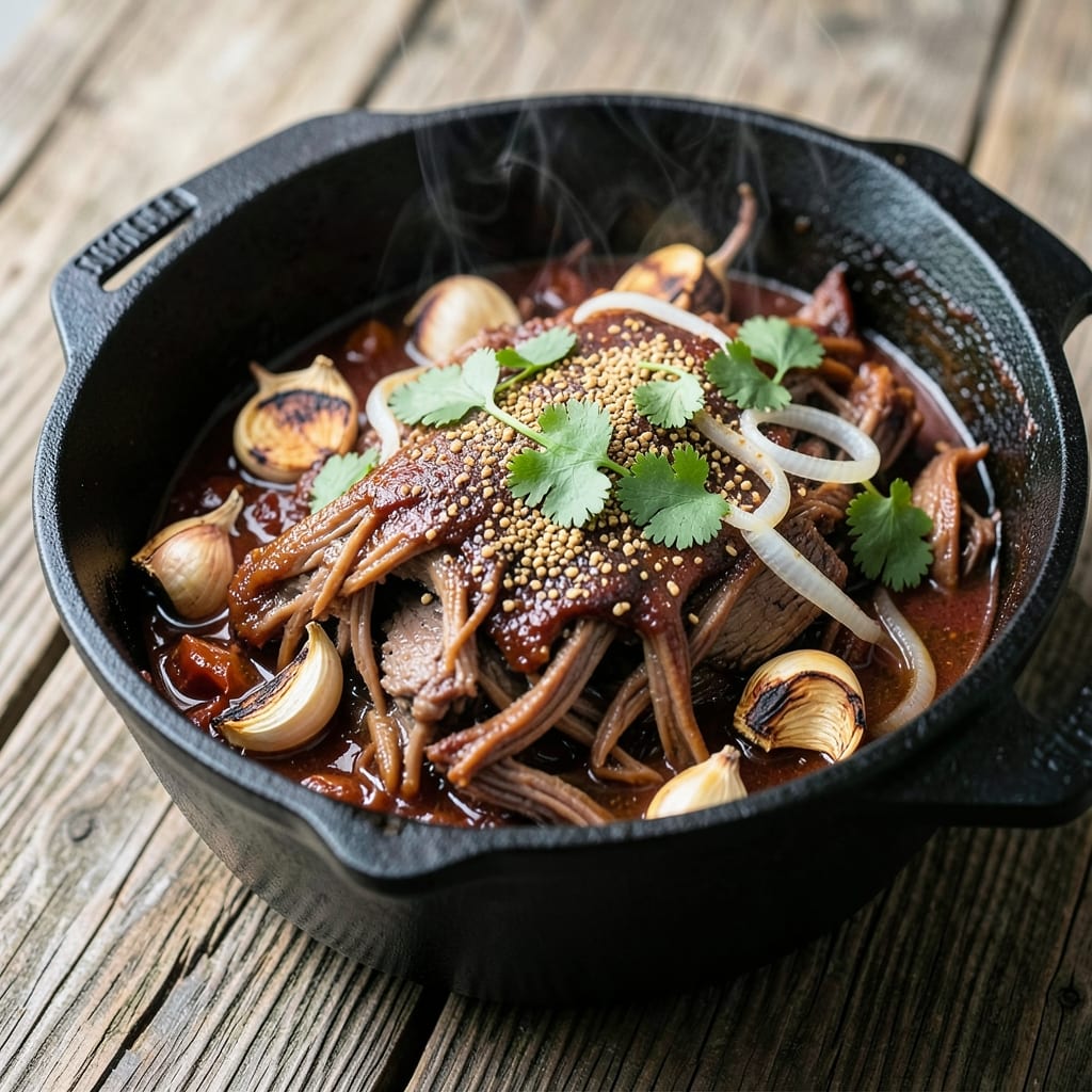 Beef Barbacoa Dutch Oven Recipe: Slow-Simmered Spice-Infused Tenderness