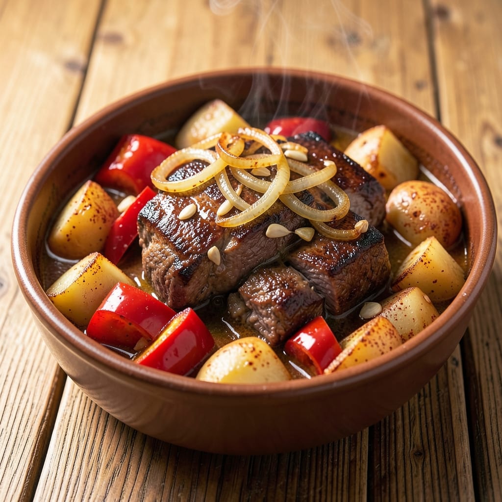 Beef And Potato Picadillo Recipe: Smoky Paprika-Spiced Stew With Caramelized Potatoes