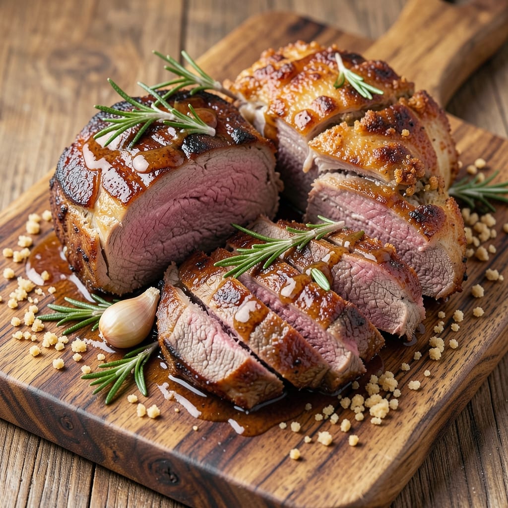 Beef and Pork Roast Recipe: Dual-Protein Crust for Weeknight Feasts
