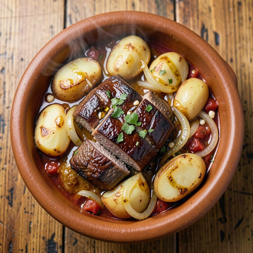 Beef and Potato Curry Recipe: Spiced Potatoes and Tender Beef in One Pot