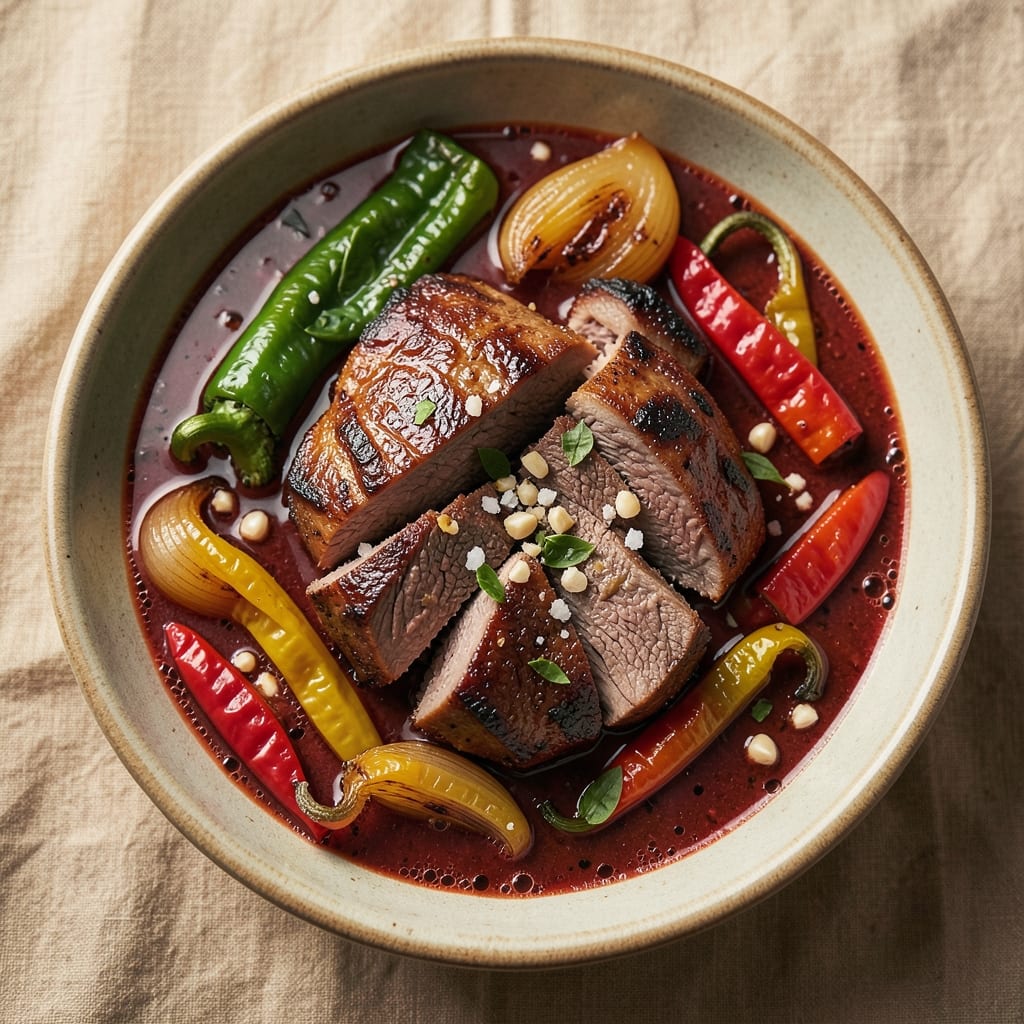 Beef and Pepper Stew Recipe: Deep-Rich Umami Simmered in One Pot