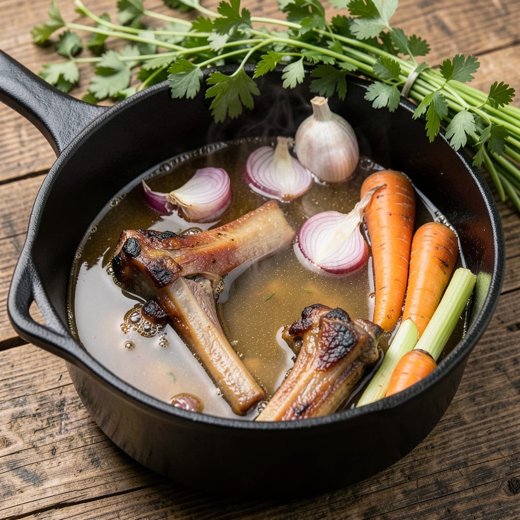 Basic Beef Broth Recipe: Rich Umami Depth From Simple Ingredients