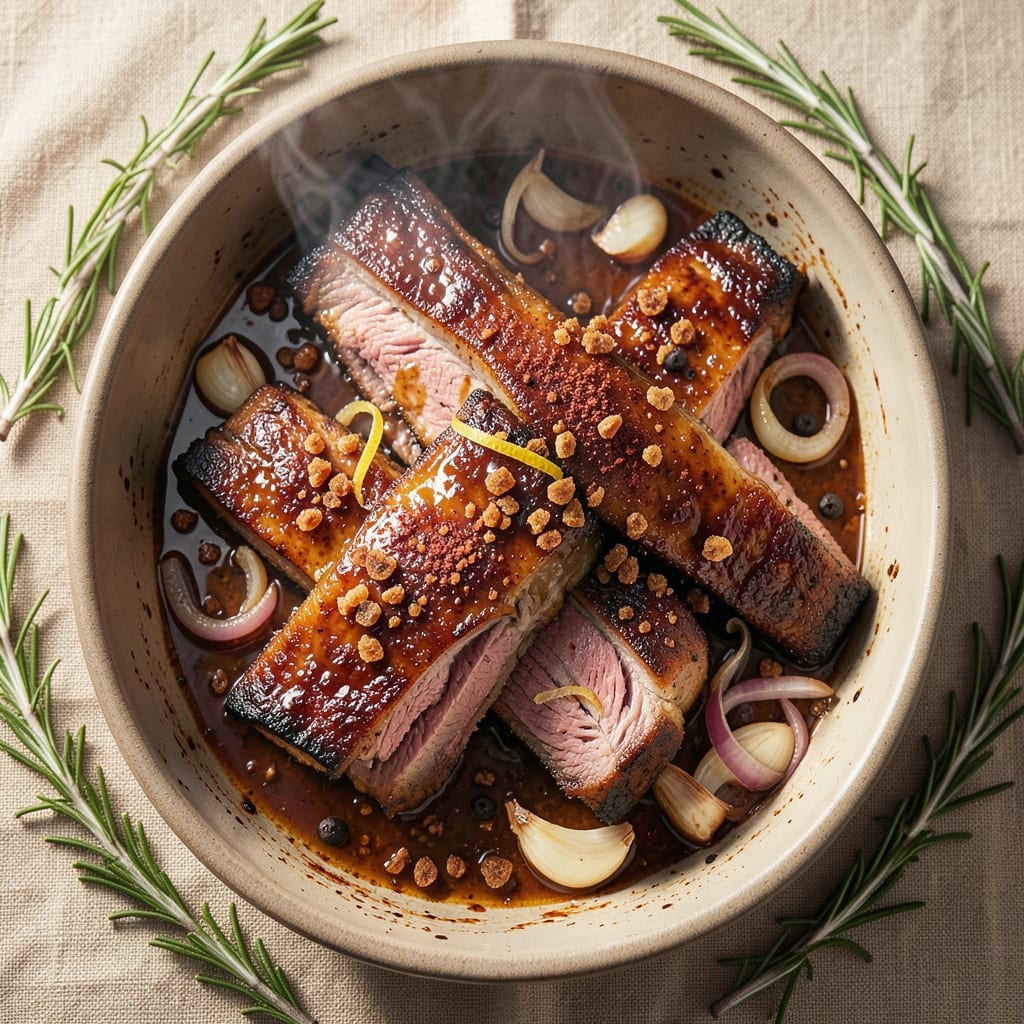 Baked Boneless Beef Ribs Recipe: Smoky Bark Meets Tender, Caramelized Meat