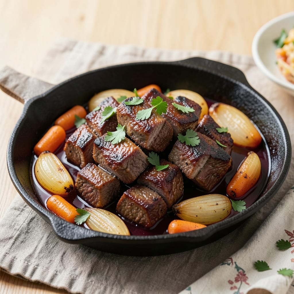 Beef Bake Recipe: Slow-Simmered Depth with Caramelized Roots