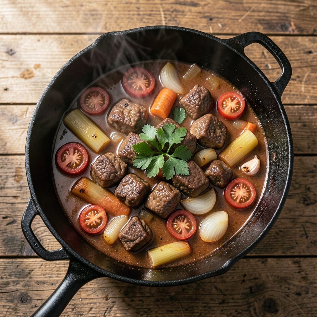 Beat Beef Stew Recipe: Deep Umami Richness from Slow-Braised Beef