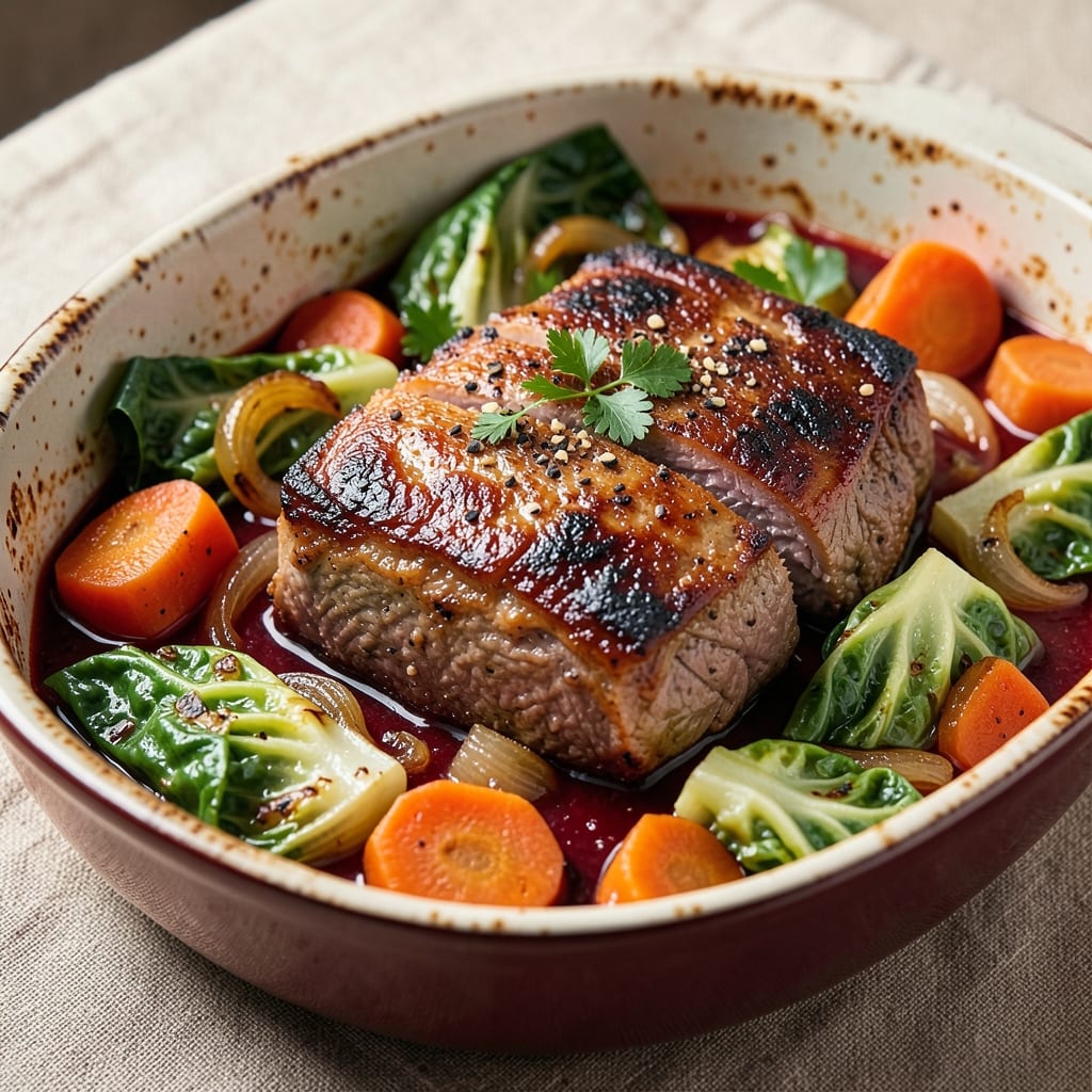 Beef and Green Cabbage Recipe: Savory Braise With Crispy Edges
