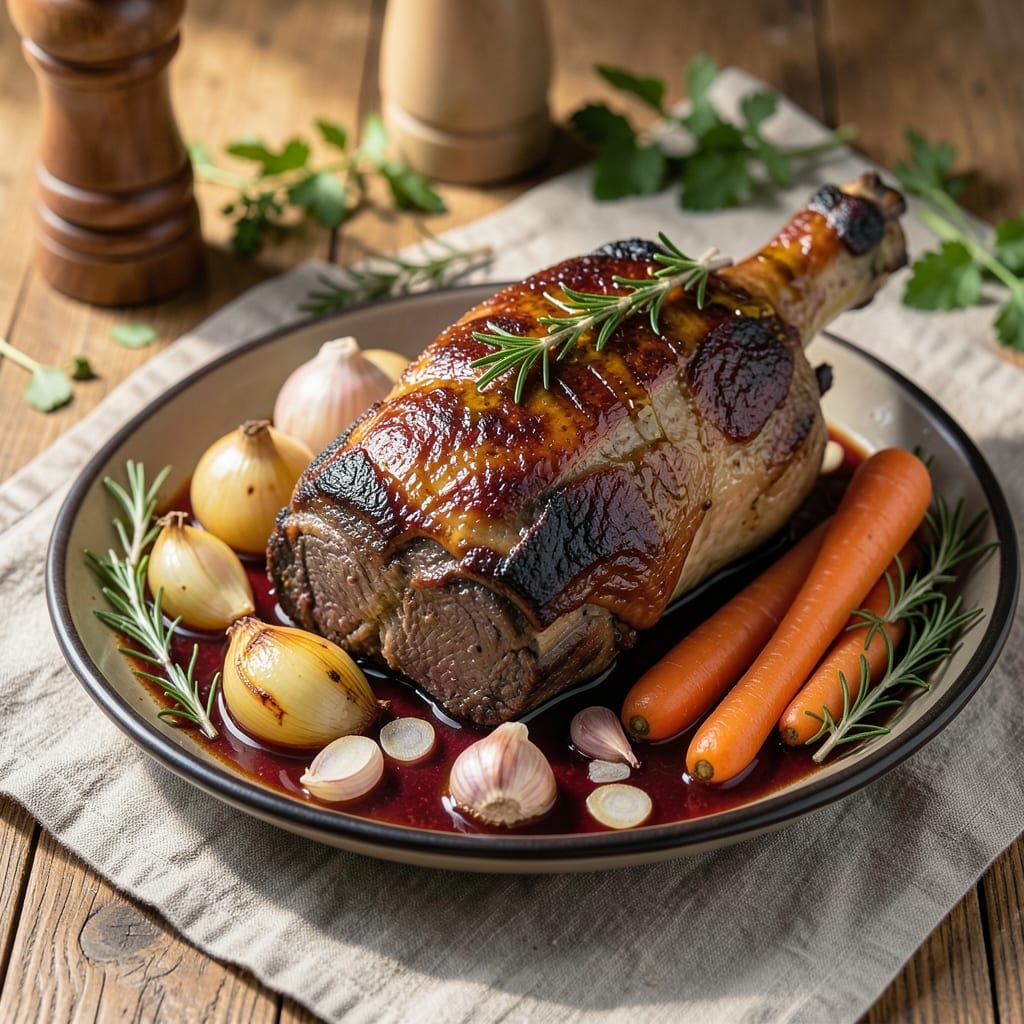 Beef Arm Roast Recipe Dutch Oven: Deep Dutch Oven Crust and Juicy Core