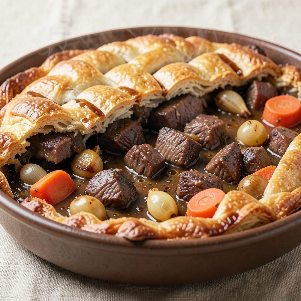 Beef and Ale Pie Recipe Slow Cooker: Slow-Simmered Richness With Flaky Crust Magic
