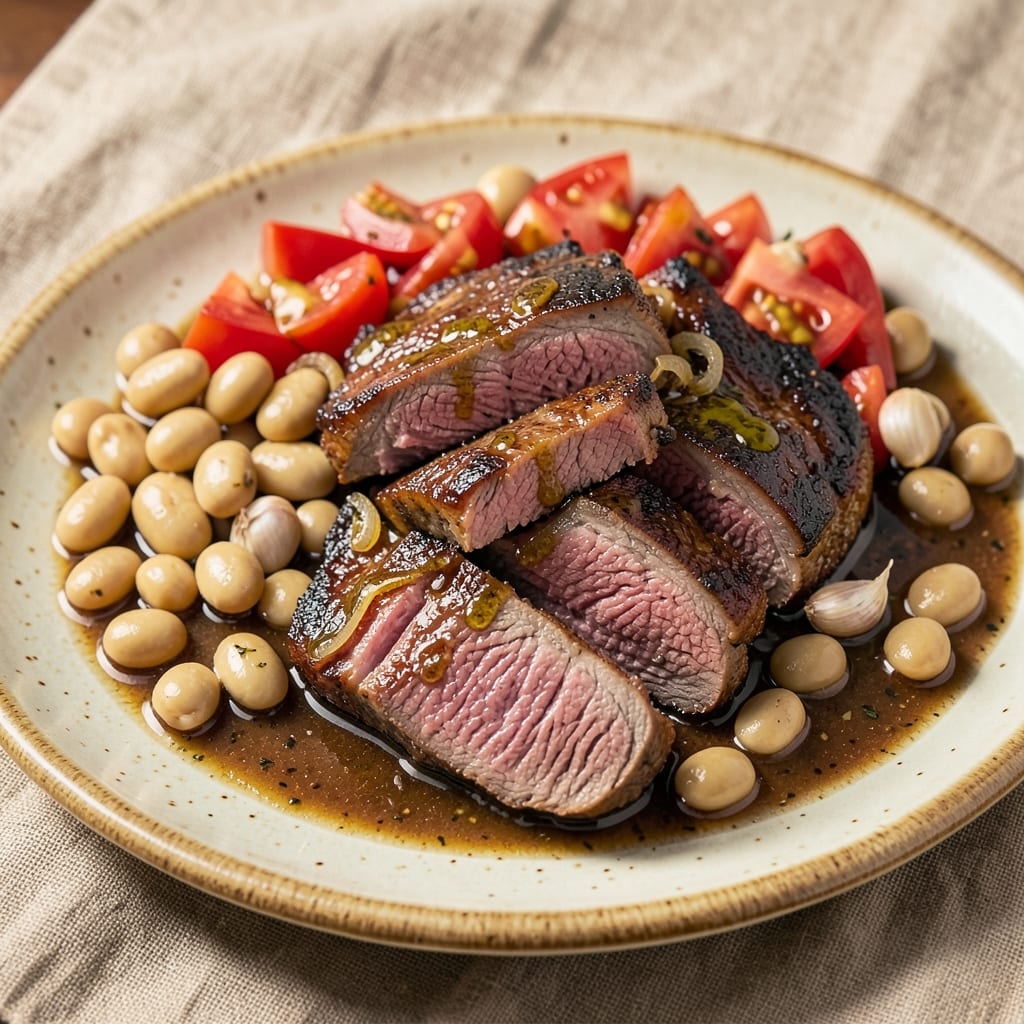 Beef and Garbanzo Bean Recipe: Spiced Lentil-Like Heartiness in One Pot
