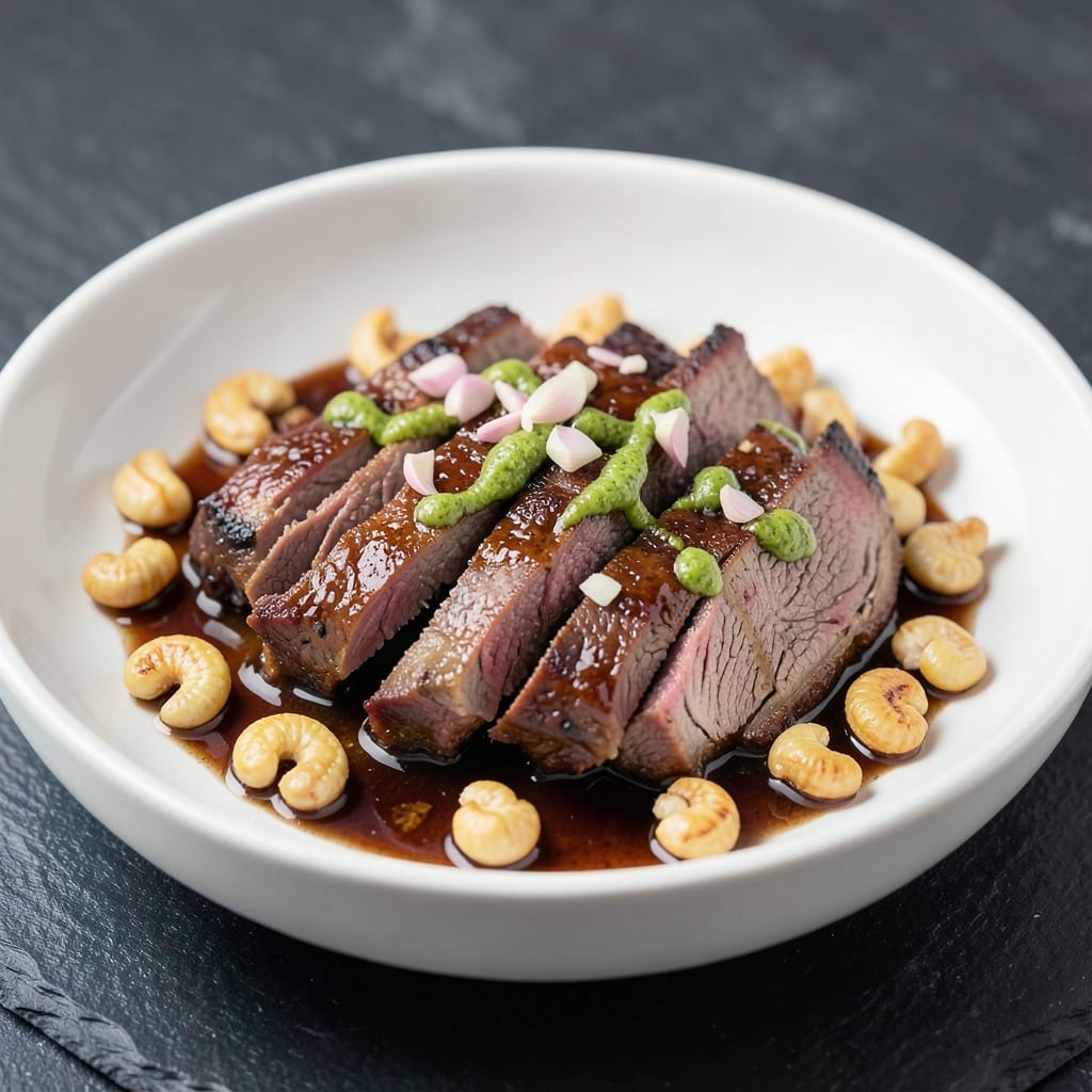 Beef and Cashew Nuts Recipe: Nutty Umami Stew With Silky Texture