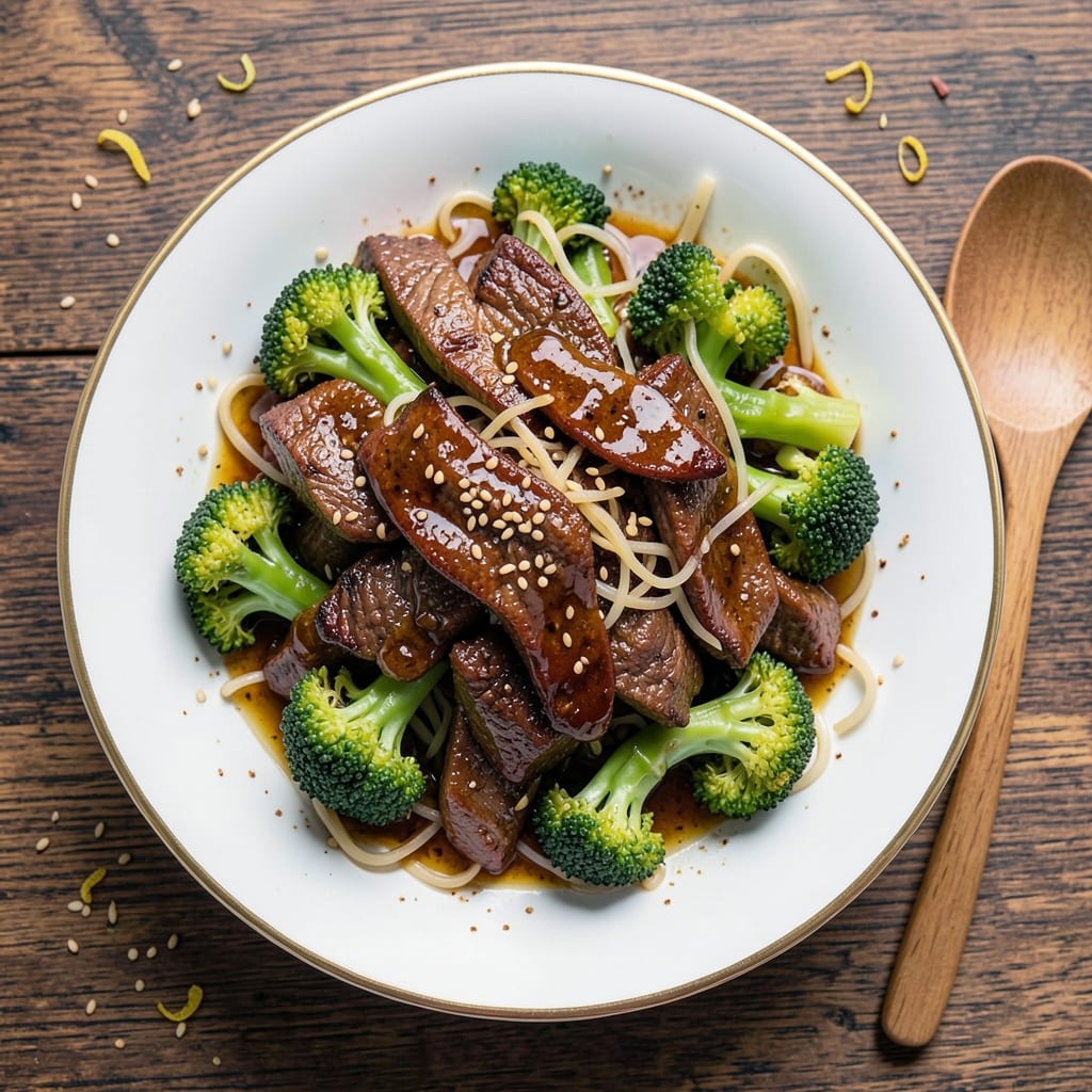 Beef and Broccoli Recipe With Sesame Oil: Wok-Hei Crispy Beef and Fragrant Greens