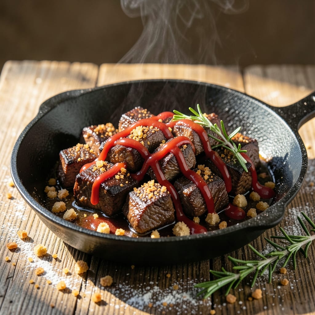 BBQ Beef Cubes Recipe: Smoky-Sweet Grill Bites With Caramelized Edges