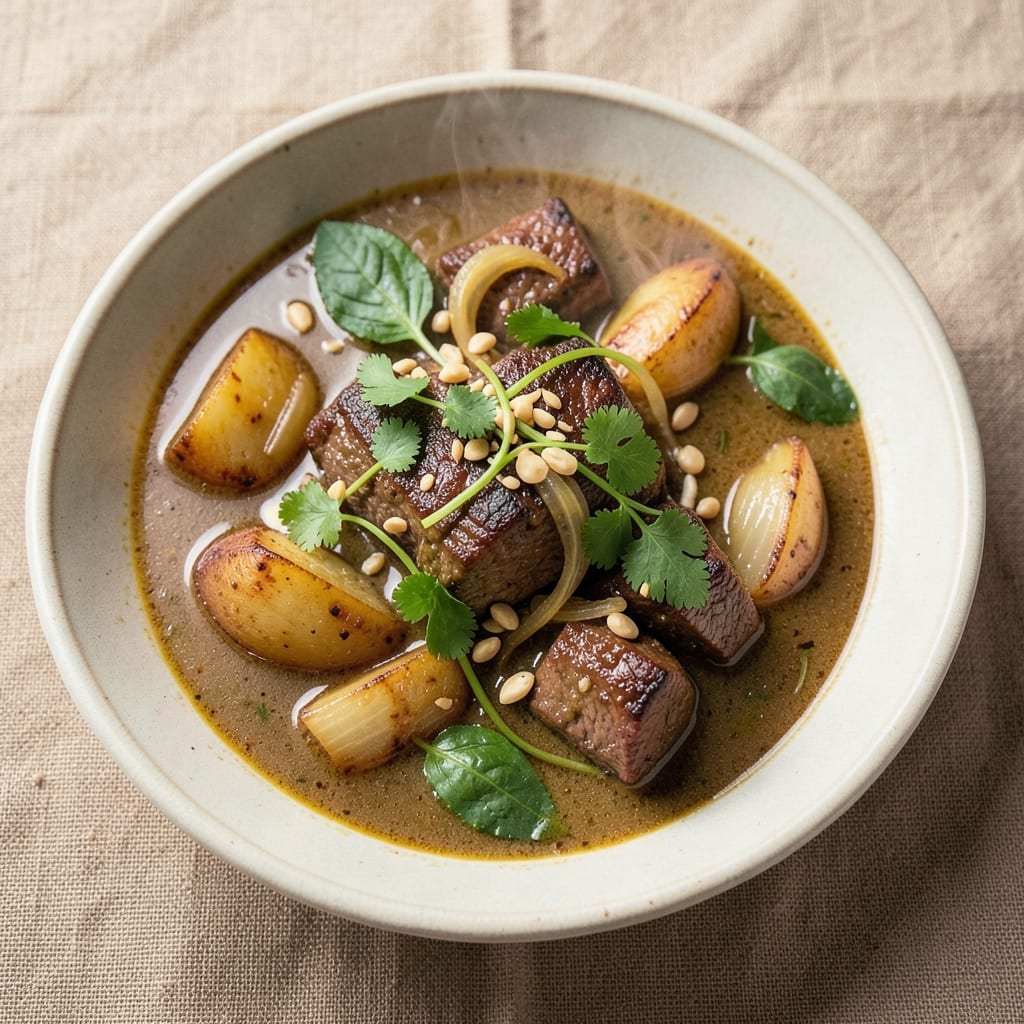 Authentic Thai Beef Massaman Curry Recipe: Slow-Cooked Spice and Coconut Harmony