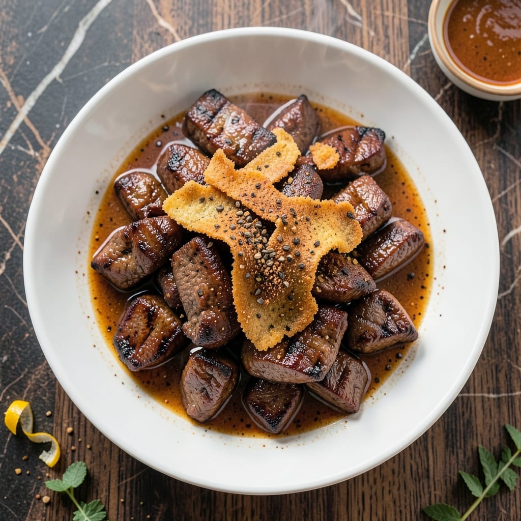 Barbecue Beef Tips Recipe: One-Pan Caramelized Crust and Tender Cores