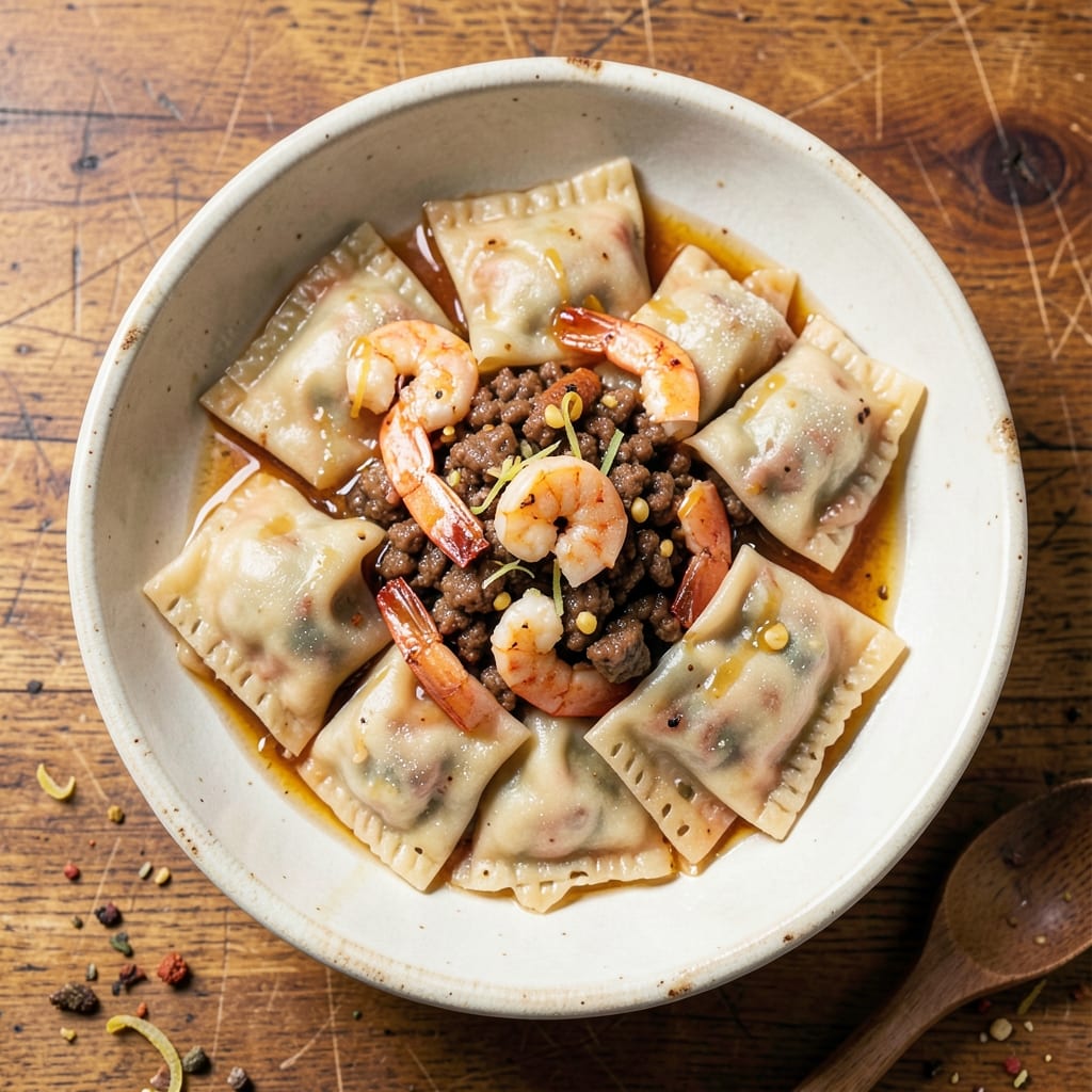 Beef and Shrimp Siomai Recipe: Wok-Hei Crispy Dumplings With Juicy Fillings