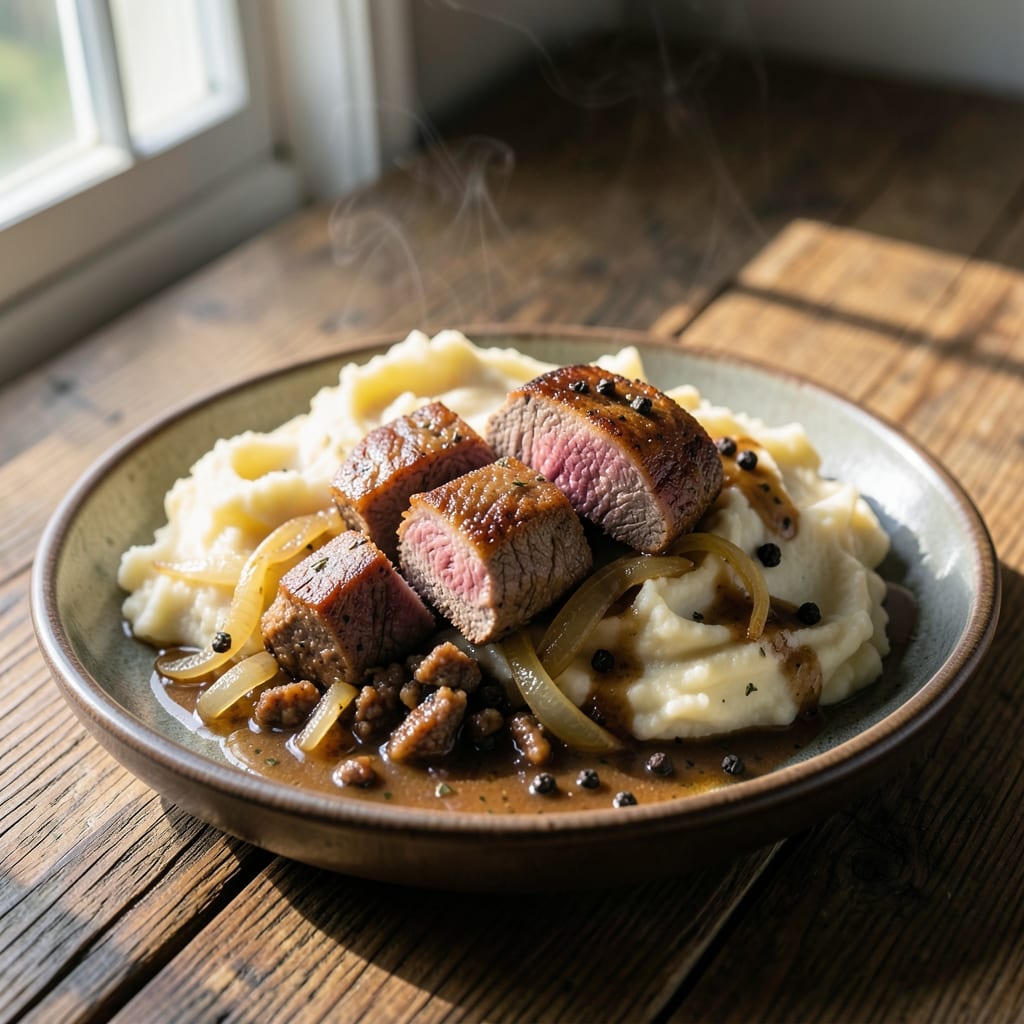 Beef and Mash Recipe: Gravy-Perfect Pairing in One Pot