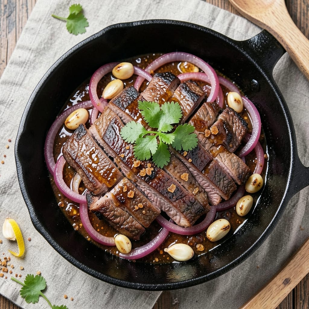 BBQ Beef Skirt Steak Recipe: Smoky Grill Flavor with Caramelized Edges
