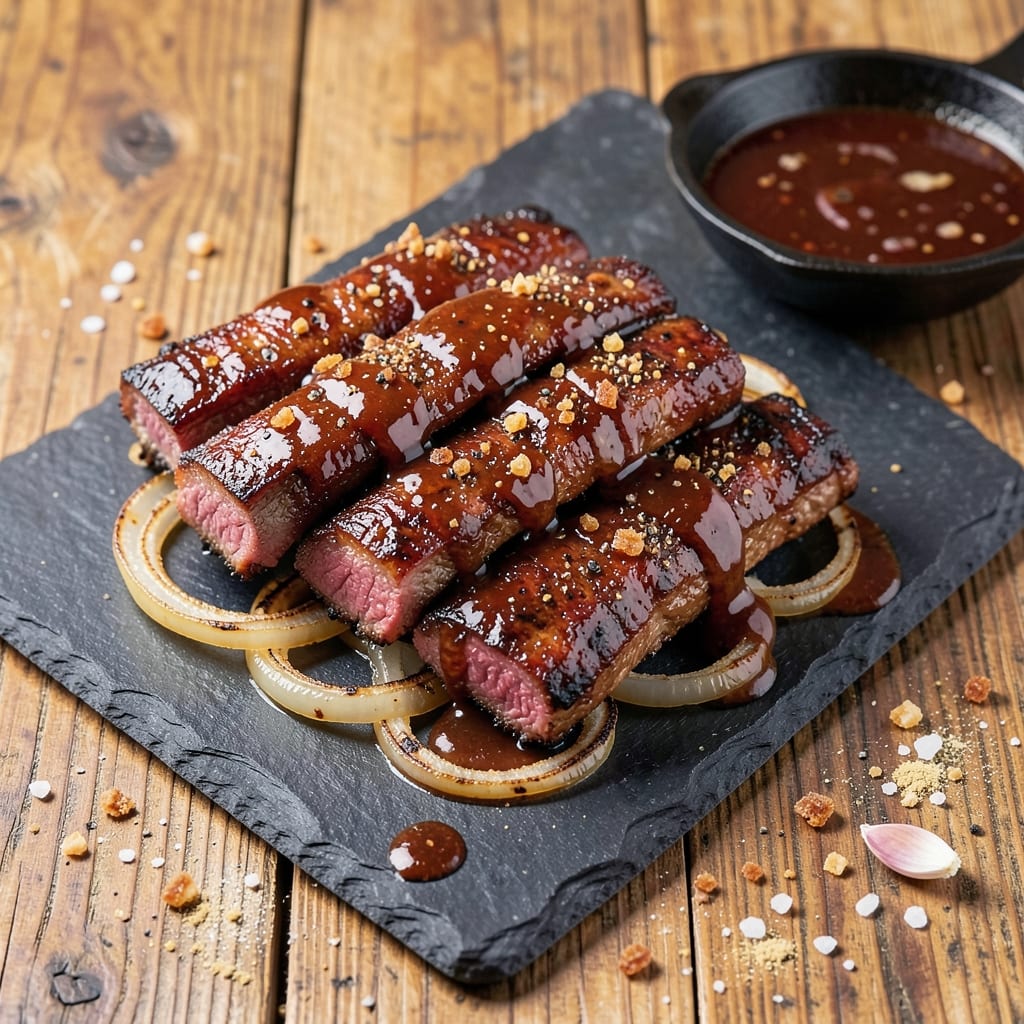 BBQ Beef Finger Ribs Recipe: Smoky Crispy Bites With Fall-Off-Bone Tenderness