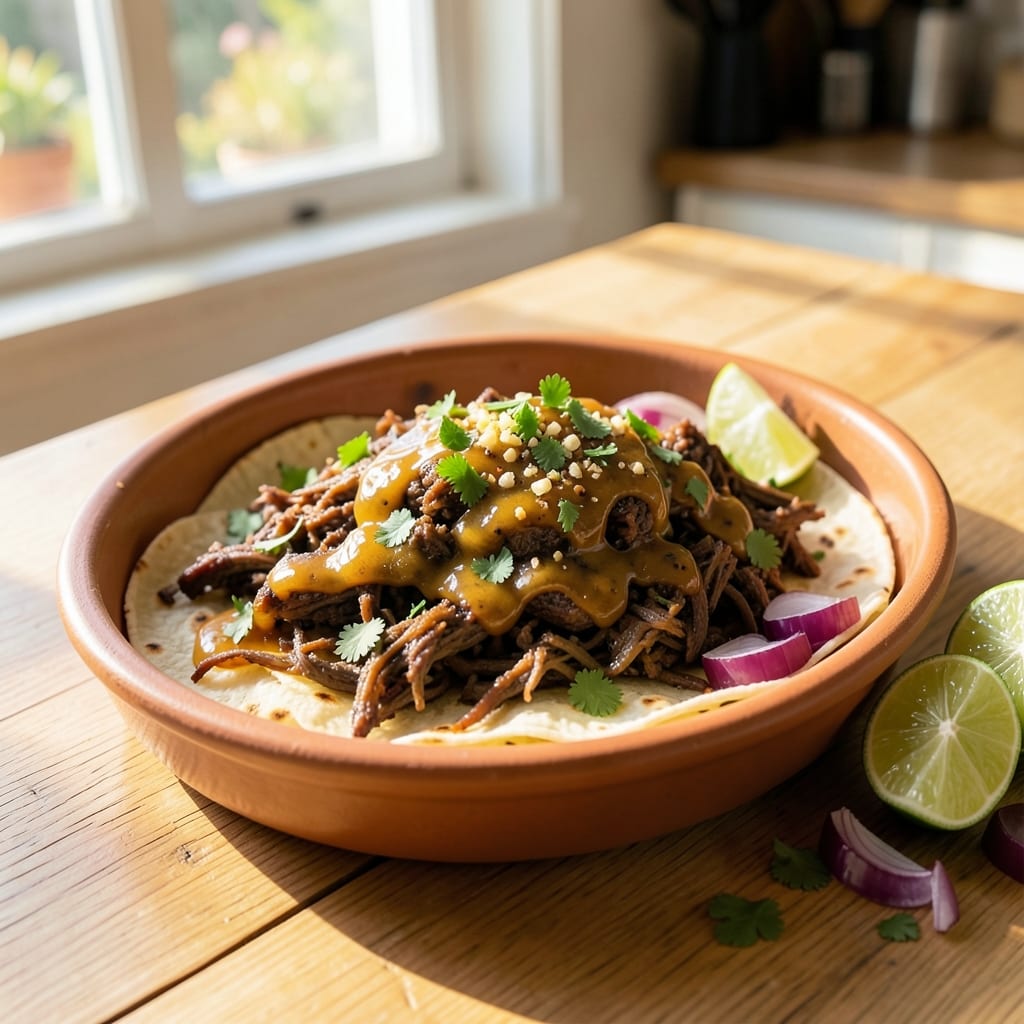 Authentic Mexican Shredded Beef Taco Recipe: Smoky Chipotle and Cilantro-Lime Magic
