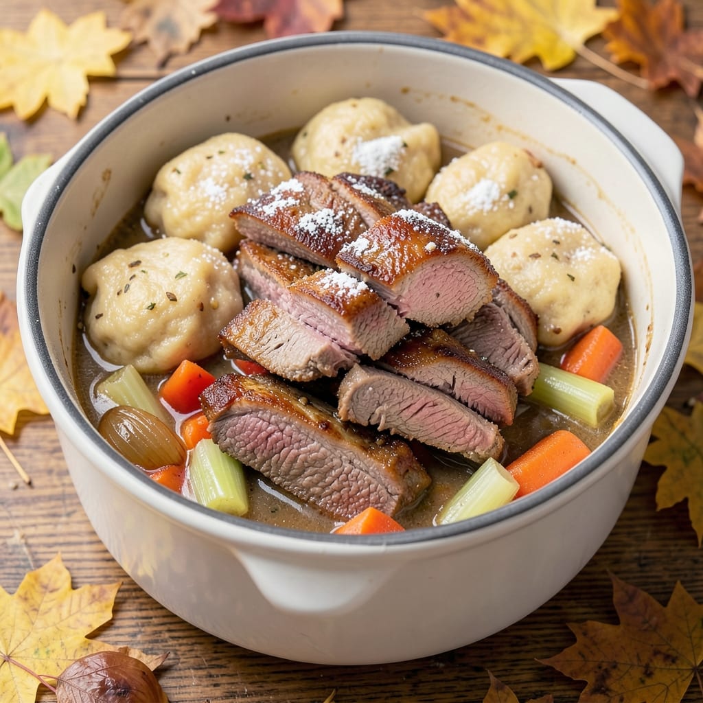 Beef and Dumplings Crock Pot Recipe: Savory Stew Meets Fluffy Dumplings in One Pot