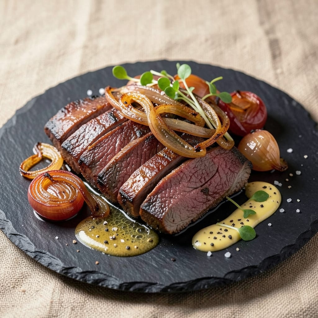 Baked Beef Liver and Onions Recipe: Pan-Seared Richness with Caramelized Depth