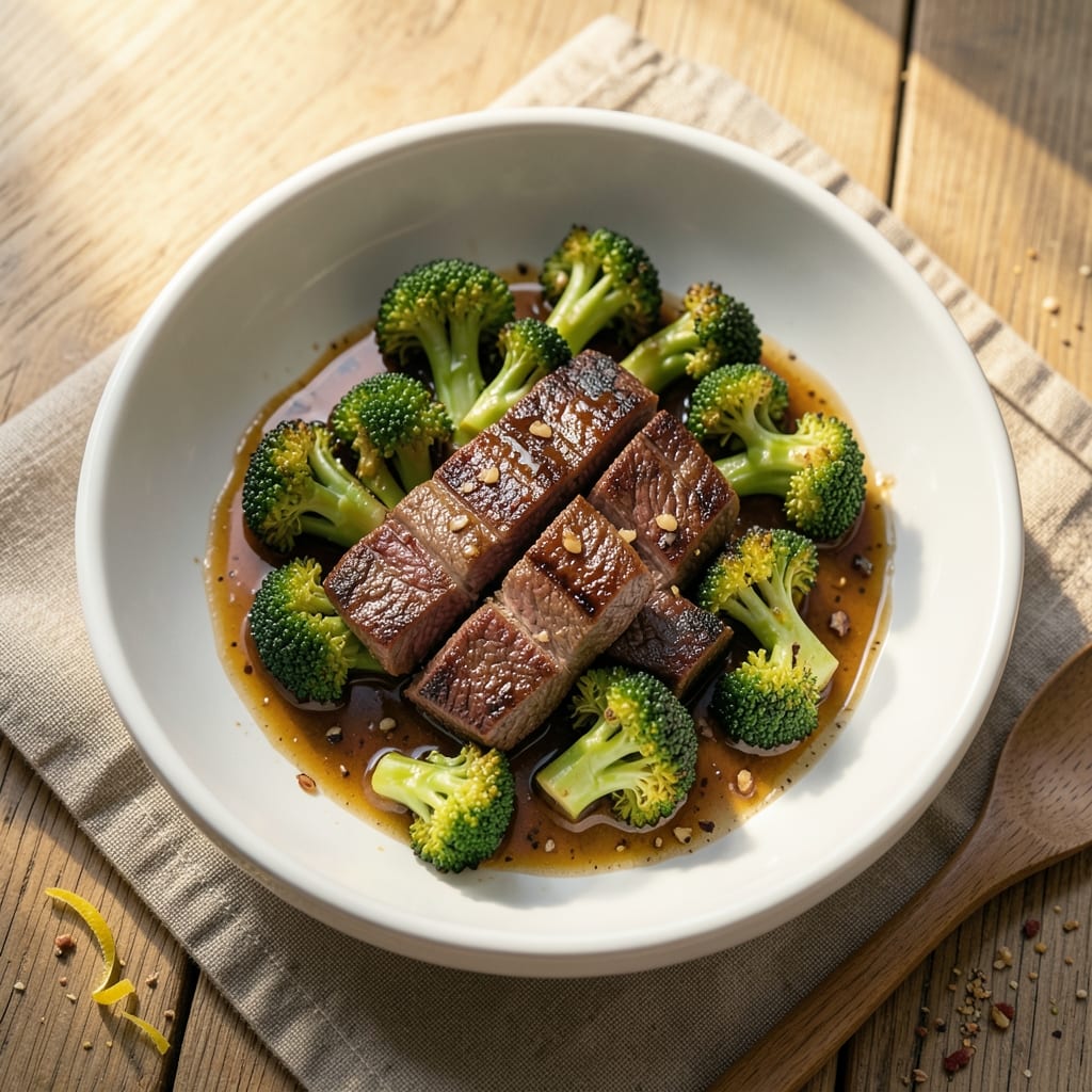 Beef and Broccoli Recipe Without Brown Sugar: Savory Soy-Glazed Crispy Beef Bites