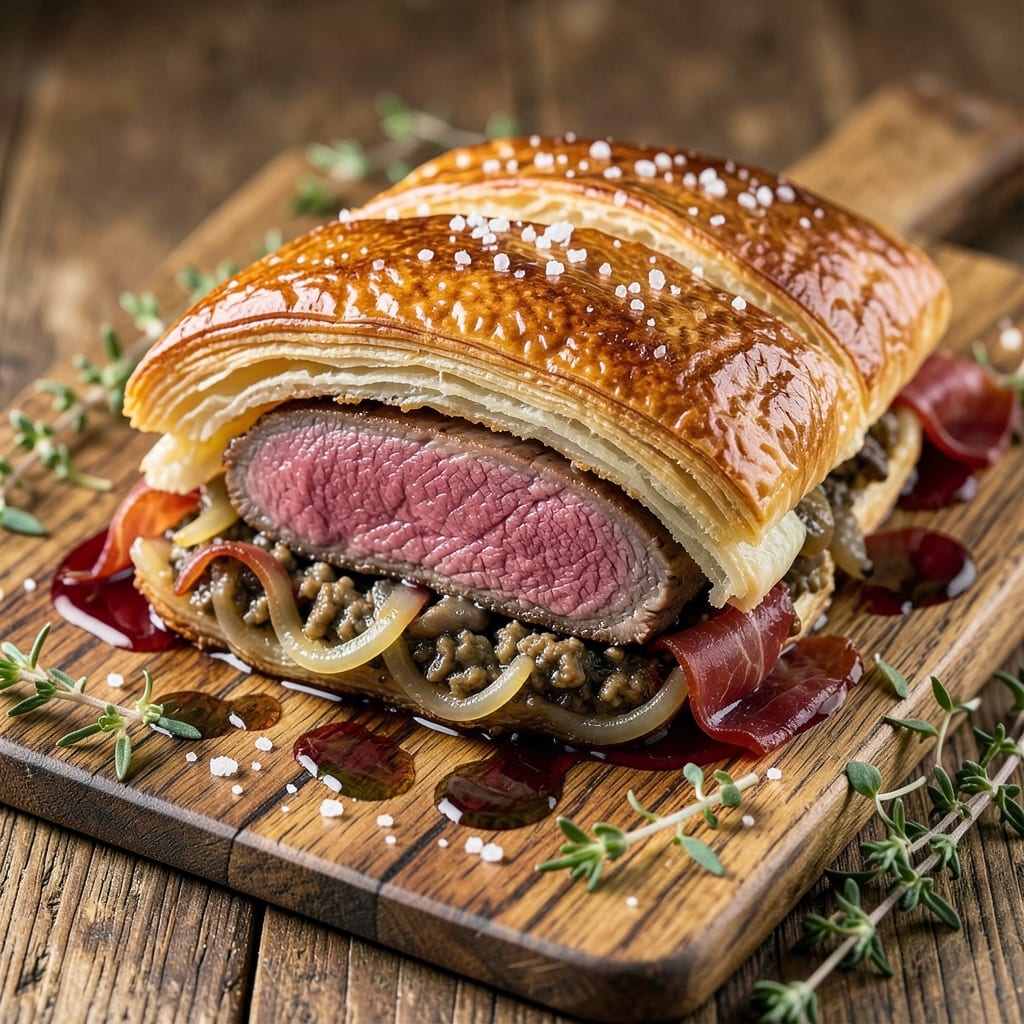 Barefoot Contessa Beef Wellington Recipe: Flaky Pastry Wrapped in Mushroom-Duxelles Magic