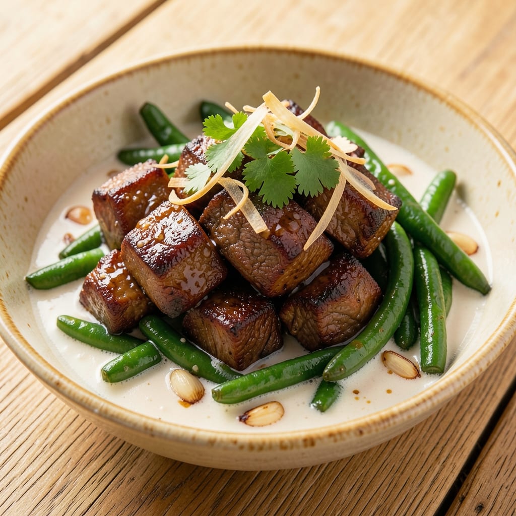 Beef and Green Beans Filipino Recipe: Soy-Braised Richness With Crispy Edges
