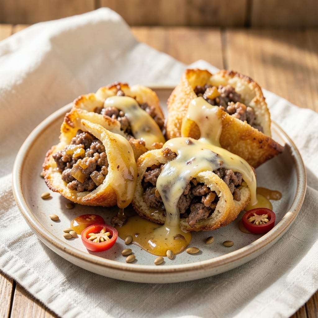 Beef and Cheese Sopapilla Recipe: Flaky Layers That Shatter With Every Bite