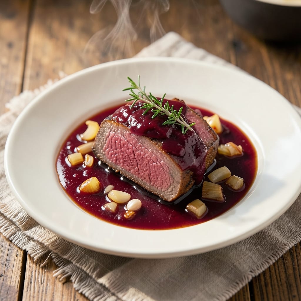 Beef Au Jus Sauce Recipe: Deep Wine-Reduced Richness for Roasts