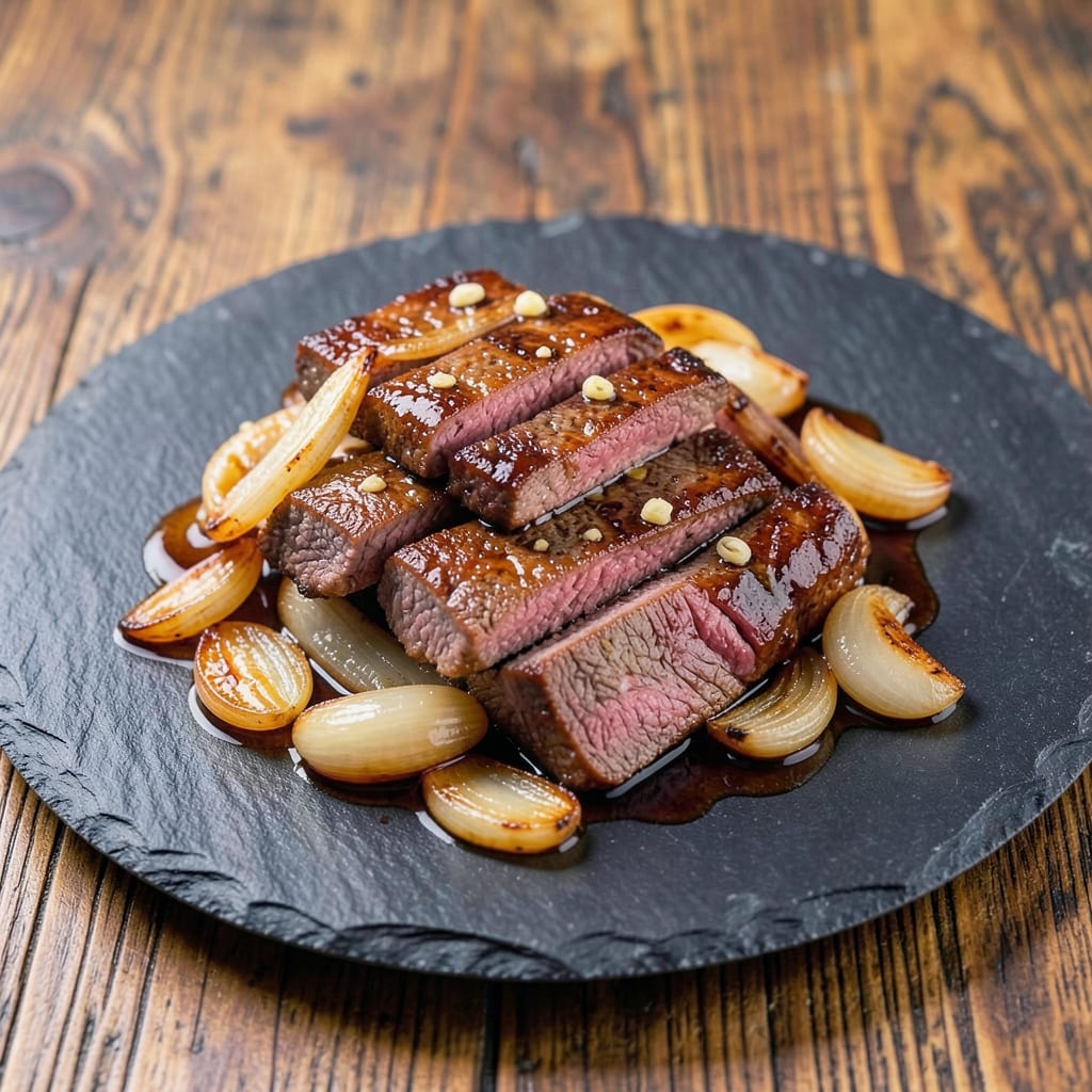 Beef and Onion Chinese Recipe: Wok-Hei Crispy Bites with Silky Onions
