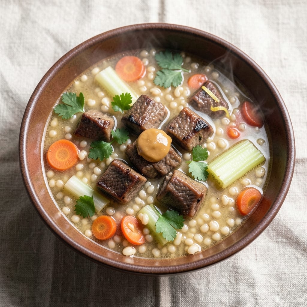 Barefoot Contessa Beef Barley Soup Recipe: Slow-Simmered Depth With Hearty Barley and Beef