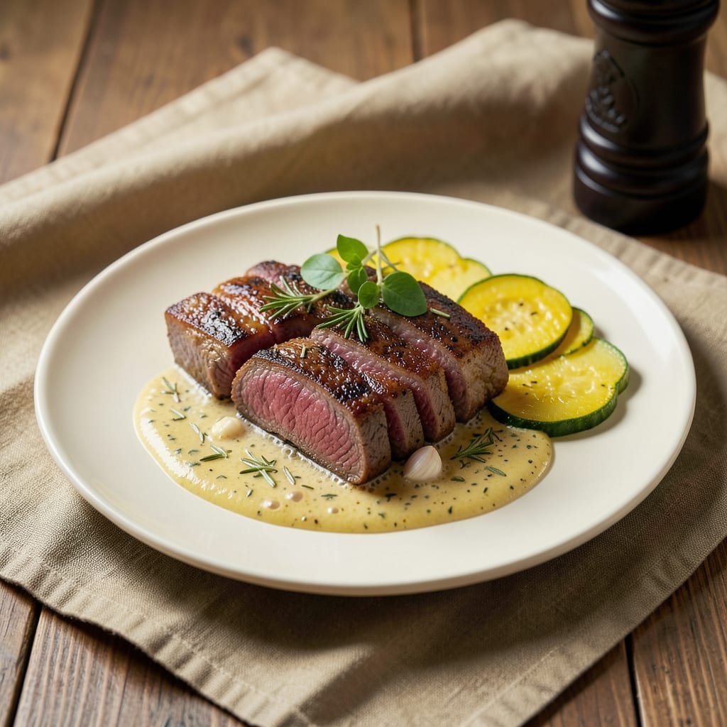 Beef and Yellow Squash Recipe: One-Pan Sauté with Herbed Butter Finish