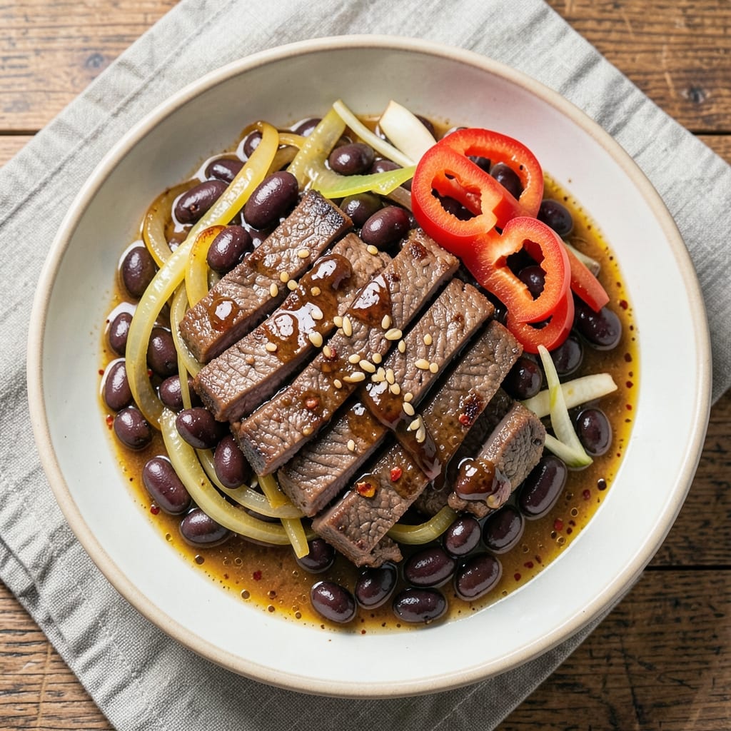 Beef and Black Bean Stir Fry Recipe: Wok-Heated Spice and Protein Powerhouse