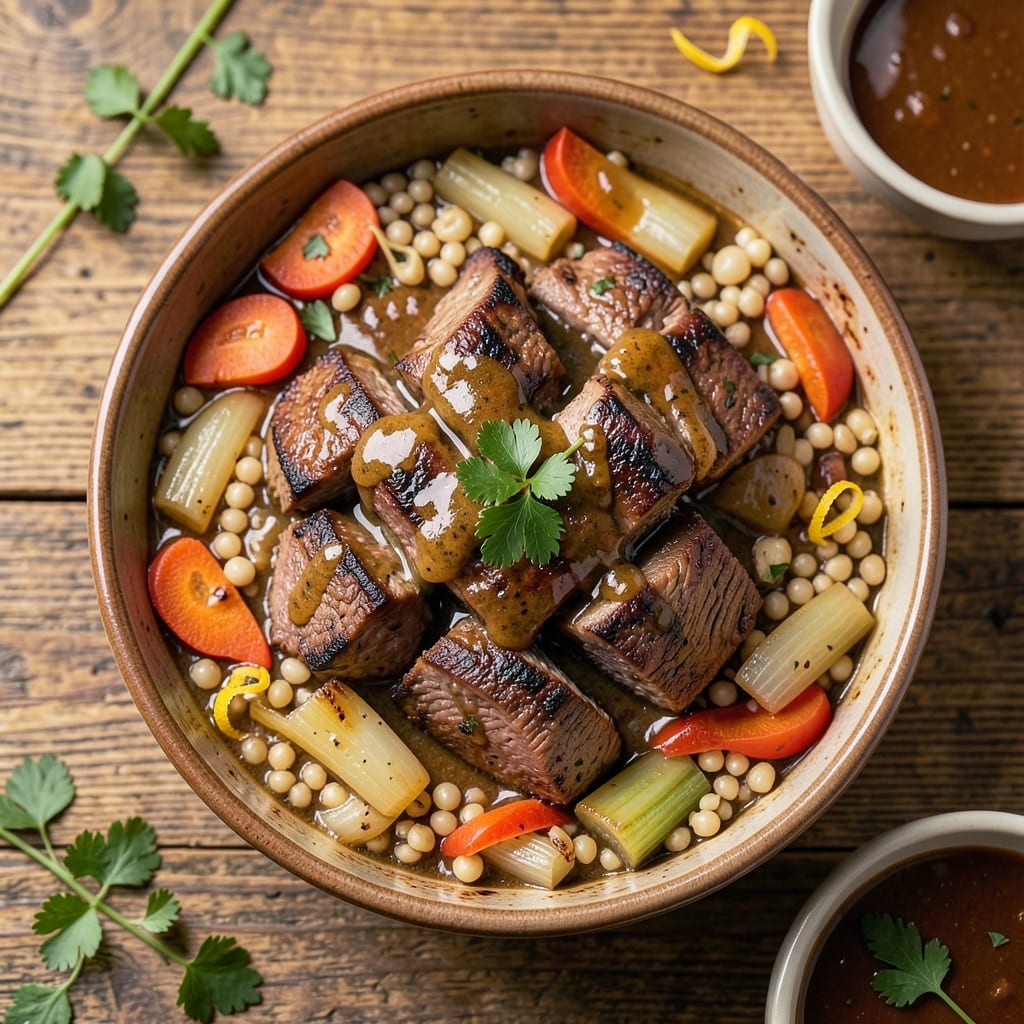 Beef and Barley Casserole Recipe: Savory Umami Depth from Slow-Simmered Spices