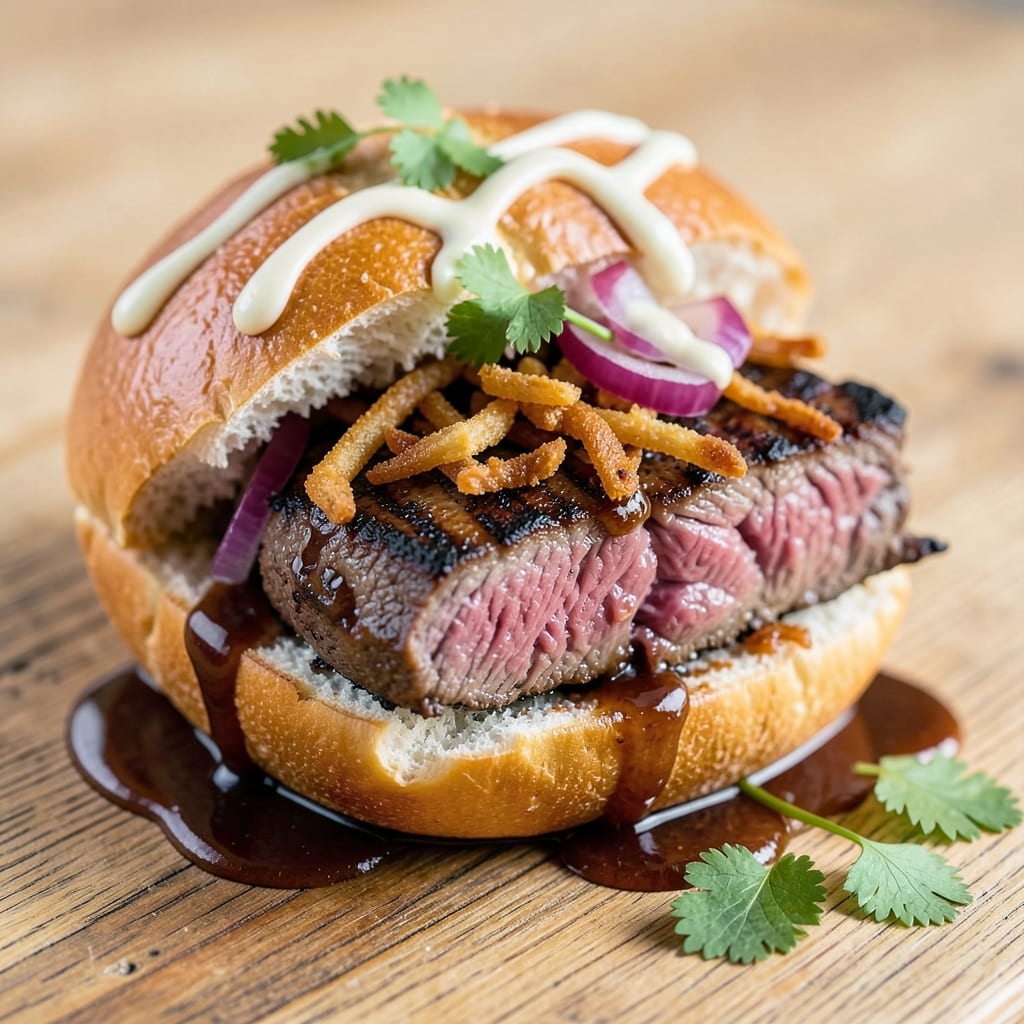 Barbecue Beef On A Bun Recipe: Smoky-Sweet Crust That Sticks to Every Bite