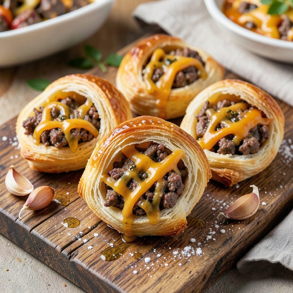 Beef and Cheese Pastelitos Recipe: Flaky Layers and Melty Cheese Bites