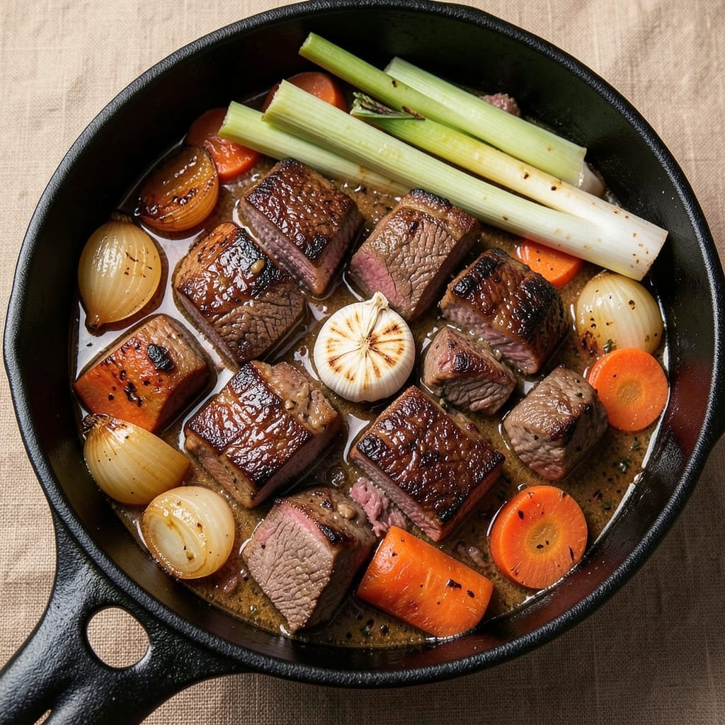 Beef and Lamb Stew Recipe: Deep Umami Richness From Slow-Simmered Roots