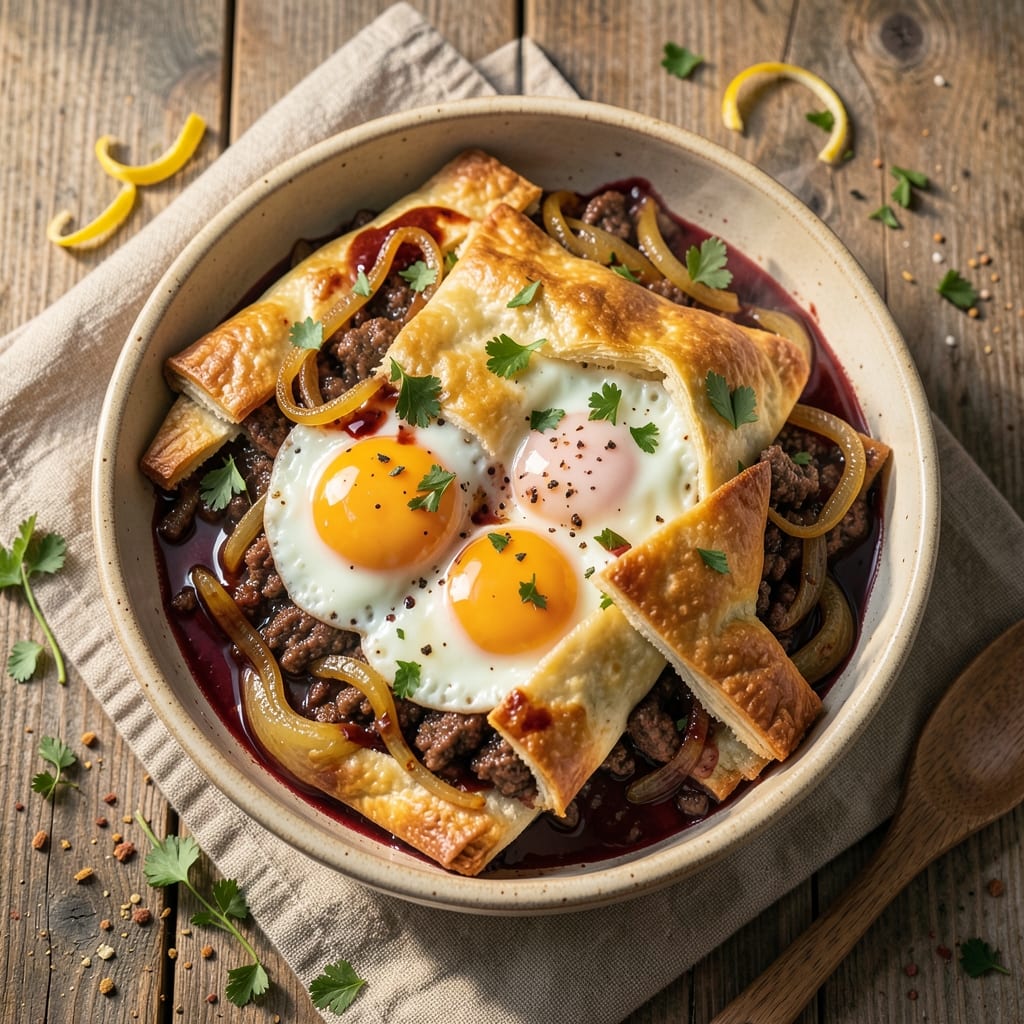 Beef and Egg Empanadas Recipe: Flaky Pastry Hugs Savory Fillings in 20 Minutes