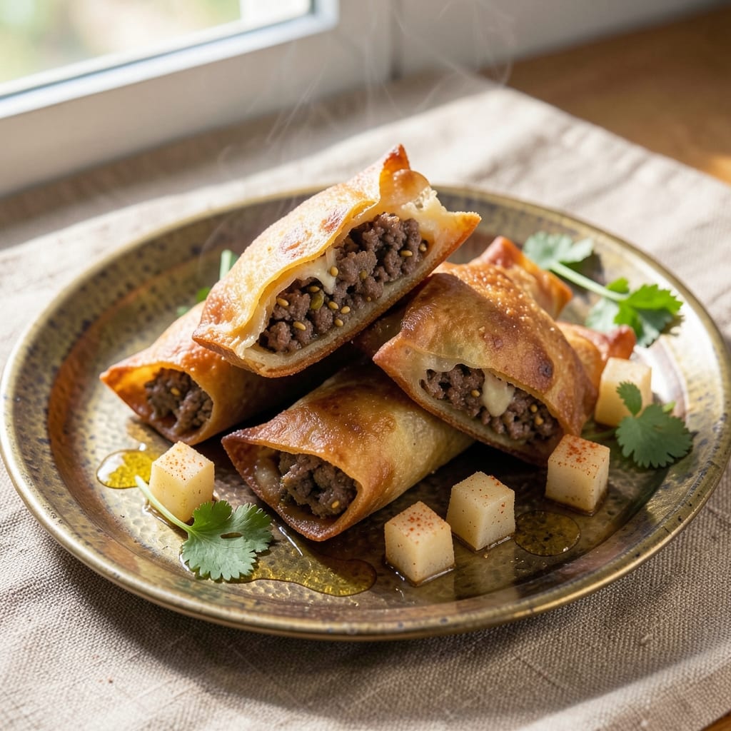 Beef and Potato Samosa Recipe: Crispy Layers and Spiced Filling Fusion
