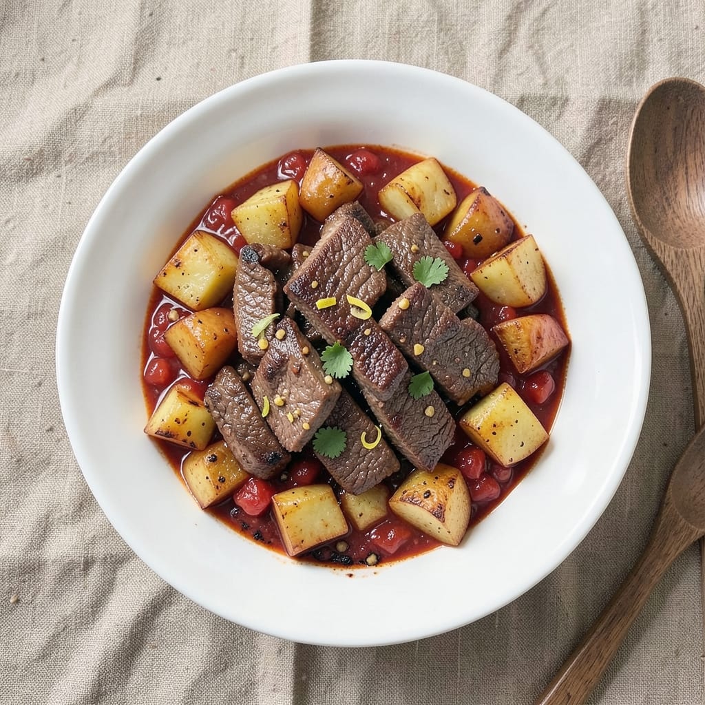 Beef Afritada Recipe Mama Sita: Tomato-Sauced Tender Beef With Potatoes