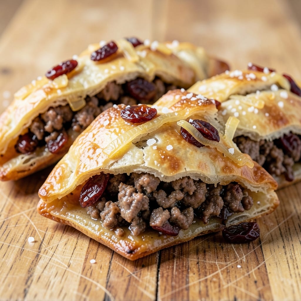 Beef and Raisin Empanadas Recipe: Sweet-Savory Pockets With Flaky Crust
