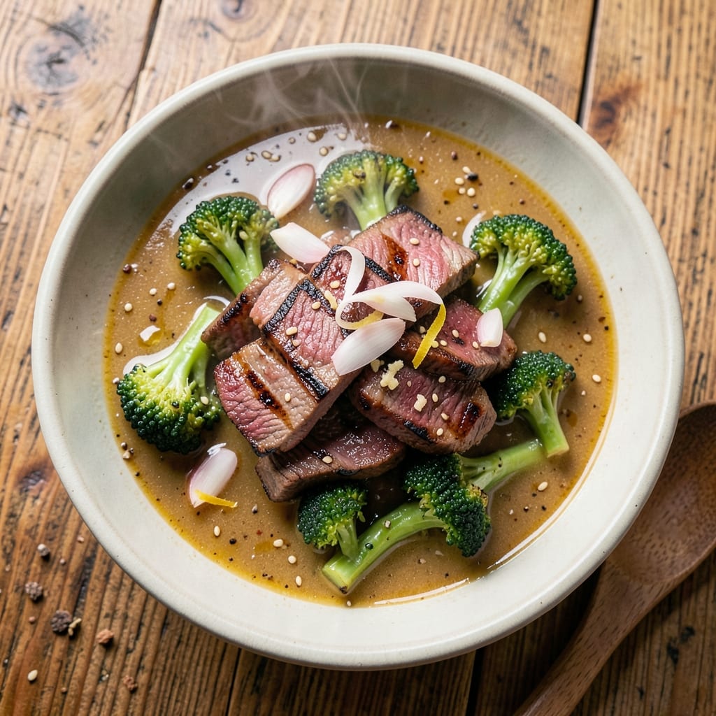 Beef and Broccoli Lipton Soup Recipe: Wok-Heated Crunch and Silky Florets