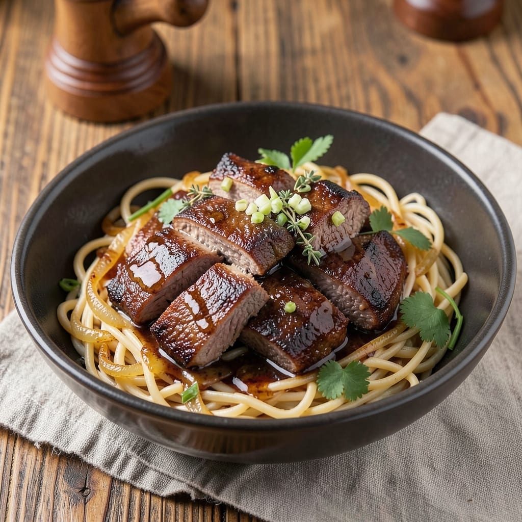 Beef and Chuck Roast Noodles Recipe: Slow-Braised Depth With Umami-Rich Broth